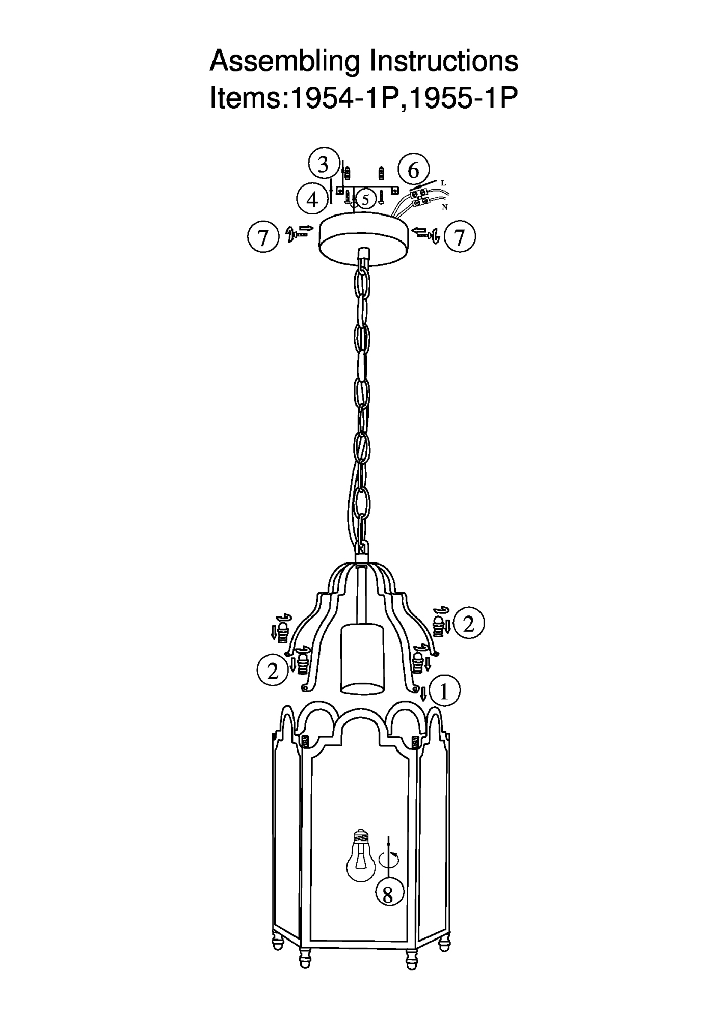 Подвесной светильник Favourite MIRUM 1955-1P