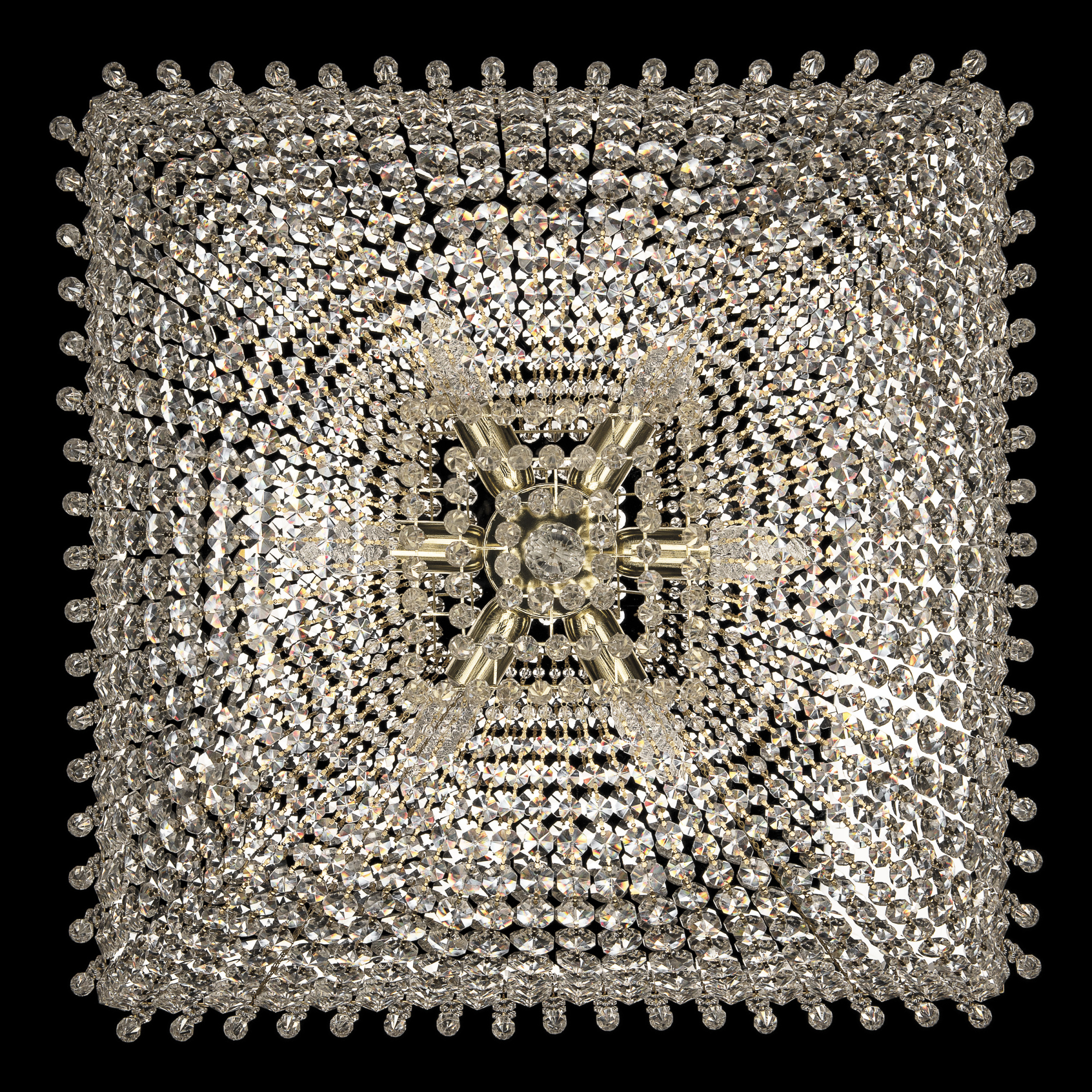 Люстра потолочная хрустальная Bohemia Crystal 19272/H1/80IV GW